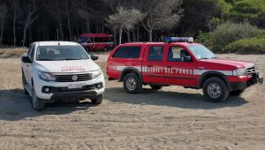 Guardia costiera e vigili del fuoco