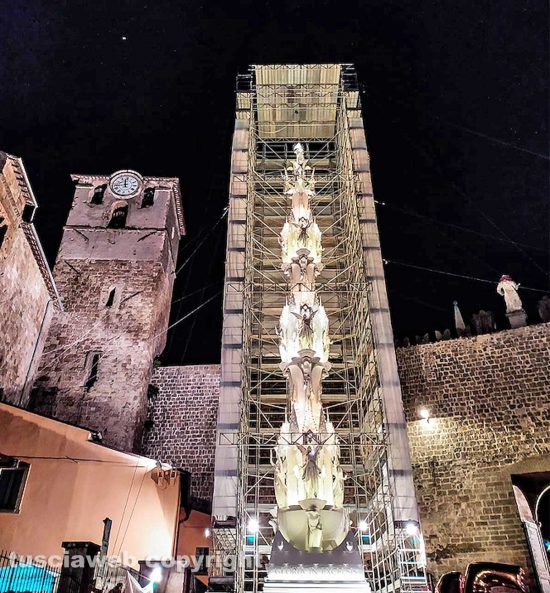 Viterbo - La macchina di santa Rosa a San Sisto - Foto Francesco D'Angelo Lampignano