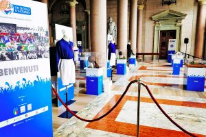 Sport - Calcio . La mostra "Un secolo d'Azzurro"
