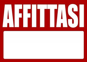 Cartello affittasi