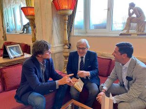 Filippo Rossi, Vittorio Sgarbi e Felice Casini