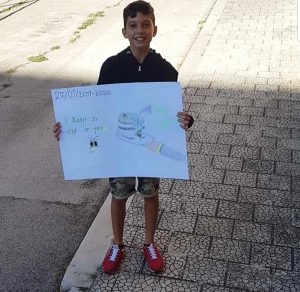 Stornarella - Potito, unico manifestante nel comune nel giorno dello sciopero mondiale per il clima