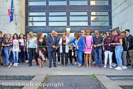 Vetralla - L'inaugurazione del liceo sportivo al Canonica