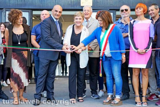 Vetralla - L'inaugurazione del liceo sportivo al Canonica