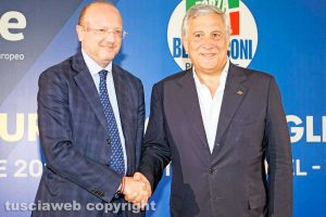 Viterbo - Vincenzo Boccia e Antonio Tajani
