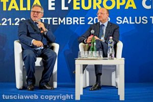Viterbo - Paolo Liguori e Vincenzo Boccia