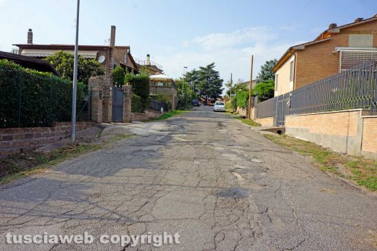 Una strada di Tre Croci