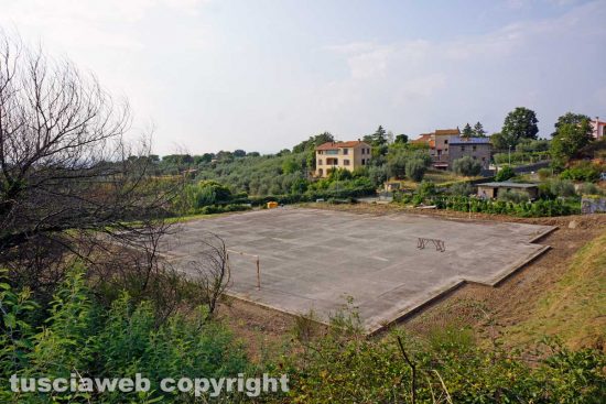 Tre Croci - I campi da tennis e di calcetto