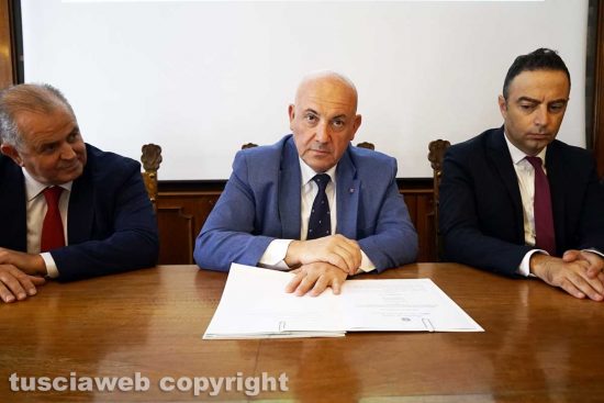 Viterbo - Massimo Macera, Giovanni Bruno e Pietro Nocchi