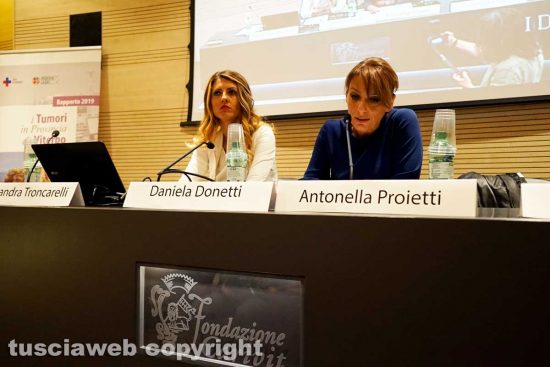 Viterbo - Alessandra Troncarelli e Daniela Donetti