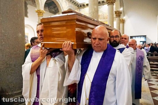 Viterbo - I funerali di don Dante Bernini
