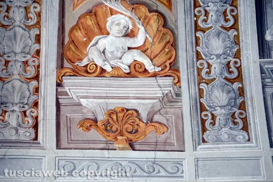 Viterbo - Il coro barocco della cattedrale