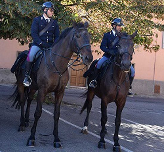 La polizia festeggia San Michele