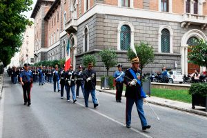 La cerimonia degli allievi marescialli