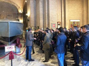 Visita al Vittoriano per gli allievi marescialli del XXI corso Esempio