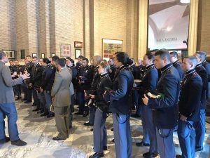 Visita al Vittoriano per gli allievi marescialli del XXI corso Esempio