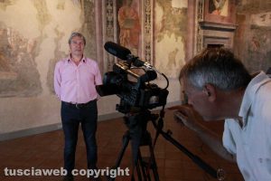 Fulvio Ricci, direttore del museo di Gradoli