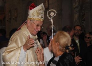 Viterbo - Il vescovo Lino FumaGalli ai 50 anni di sacerdozio di don Elio