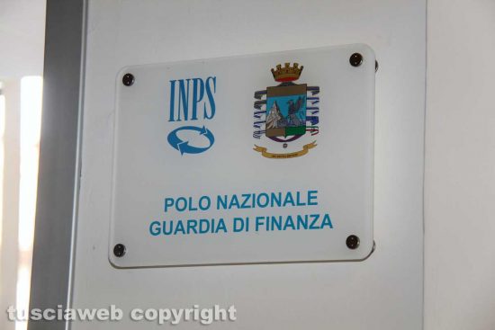 Il polo nazionale guardia di finanza presso l'Inps di Viterbo