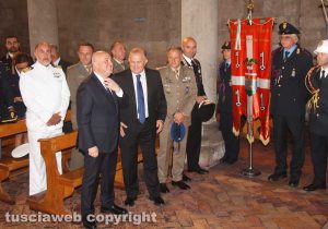 Viterbo - Il prefetto Giovanni Bruno e il questore Massimo Macera 