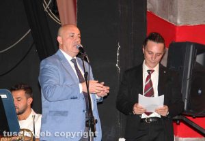 Viterbo - Il giornalista Daniele Camilli e il prefetto Giovanni Bruno