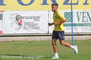 Sport - Calcio - Viterbese - L'allenamento di ieri - Michele Volpe