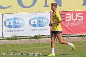 Sport - Calcio - Viterbese - L'allenamento di ieri - Daniel Bezziccheri