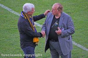 Sport - Calcio - Viterbese - Marco Romano e Giuseppe Caffo