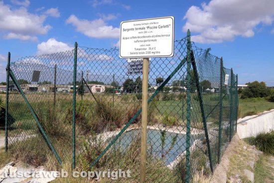 Viterbo - Piscine Carletti - La sorgente
