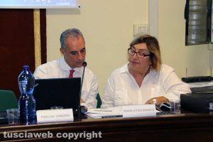 A destra Maria Letizia Arancio