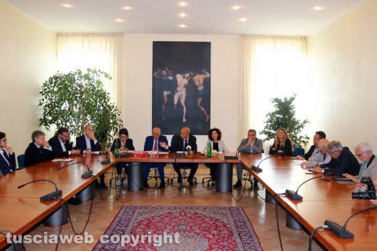 Unitus - La conferenza sul protocollo con la regione