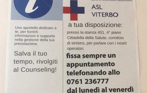Il servizio counseling unit della asl di Viterbo