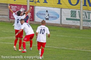 Sport - Calcio - L'esultanza dei giocatori del Picerno