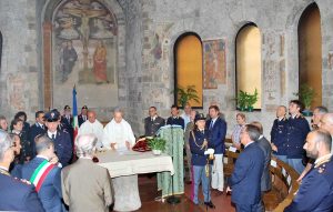 Terni - La polizia festeggia S. Michele arcangelo