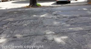 Viterbo - Alcune strade della città