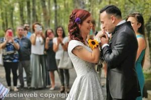 Jessica Falaschi e Carlo Carlini
