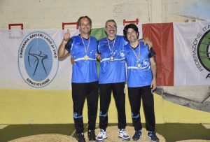 La compagnia "Arcieri Lago di Vico" al primo torneo "Città di Ronciglione"