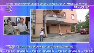 Bagnoregio - Anziano morto per un pugno durante una lite condominiale - Il caso a Pomeriggio Cinque di Barbara D'Urso