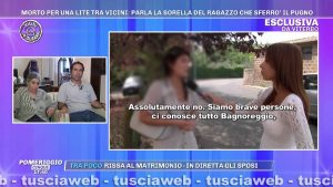 Bagnoregio - Anziano morto per un pugno durante una lite condominiale - Il caso a Pomeriggio Cinque di Barbara D'Urso