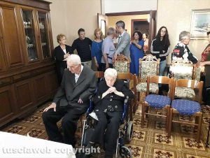 Vetralla - I 75 anni di matrimonio di Renato Tocchi e Agostina Tomarelli