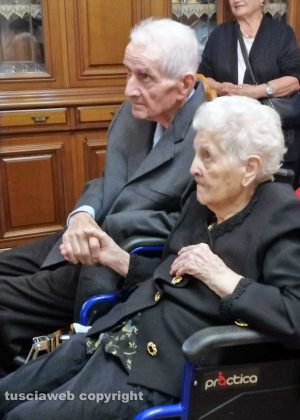Vetralla - I 75 anni di matrimonio di Renato Tocchi e Agostina Tomarelli