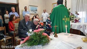 Vetralla - I 75 anni di matrimonio di Renato Tocchi e Agostina Tomarelli