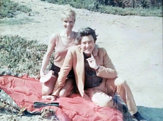Germana Ferrari con il marito Sebastian Matta