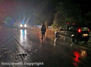 Maltempo - Gli interventi a Montefiascone nella notte
