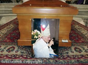 Viterbo - I funerali di don Dante Bernini