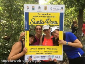 La seconda tappa del “Cammino sulle vie dell’esilio di santa Rosa” 