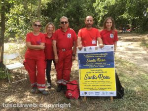 La seconda tappa del “Cammino sulle vie dell’esilio di santa Rosa” 