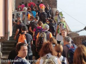 La seconda tappa del “Cammino sulle vie dell’esilio di santa Rosa” 