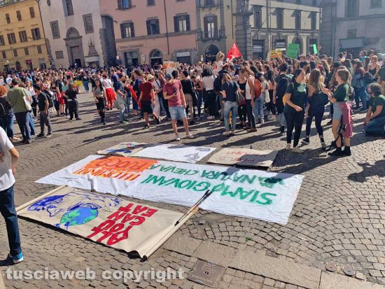 Il "Friday for future" a Viterbo