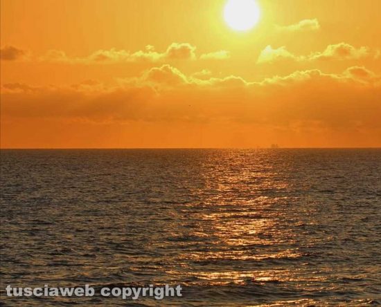 Tarquinia - Tramonto alle Saline